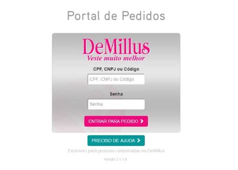 demillus pedido revendedora|Revendedora DeMillus 